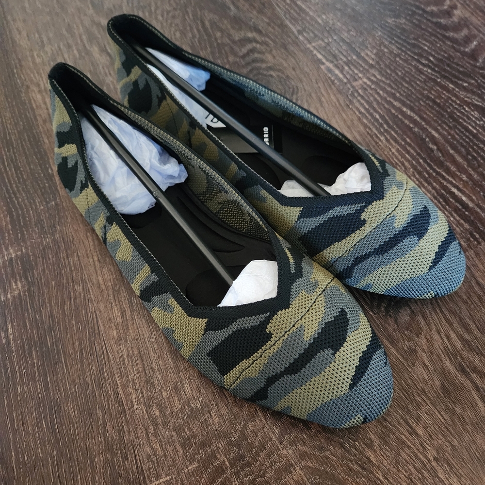 Torrid Camoflauge Knit Flats